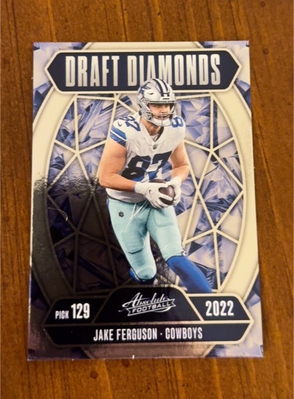 2025 Panini Absolute Draft Diamonds #DD-JFN Jake Ferguson — front