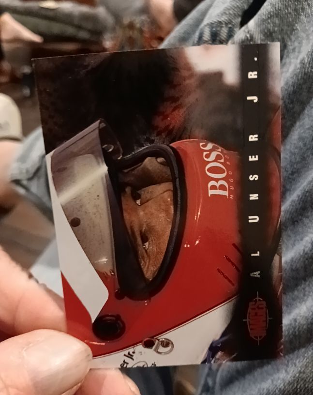 1995 Classic #1 Al Unser Jr. — front
