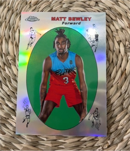 2021-22 Topps Chrome Overtime Elite #69TB-3 Matt Bewley — front