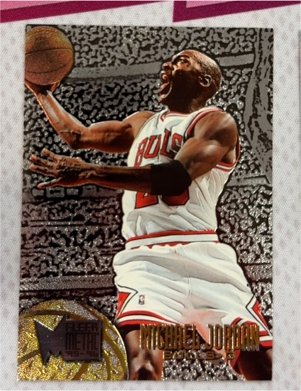 1995-96 Fleer Metal #13 Michael Jordan — front