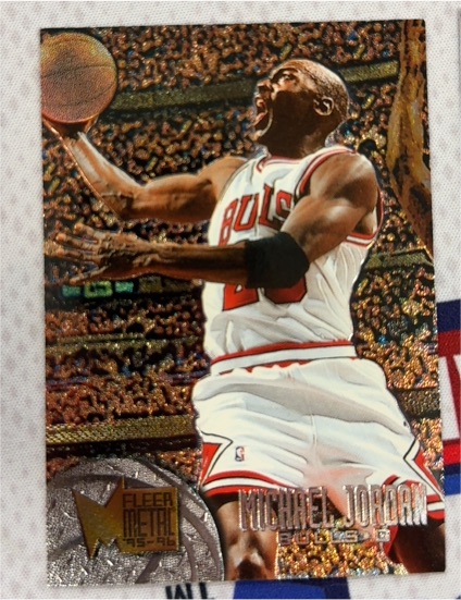 1995-96 Fleer Metal #13 Michael Jordan — front