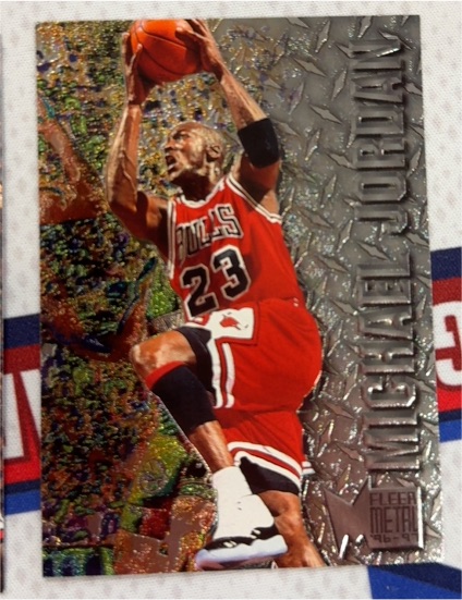 1996-97 Fleer Metal #11 Michael Jordan — front