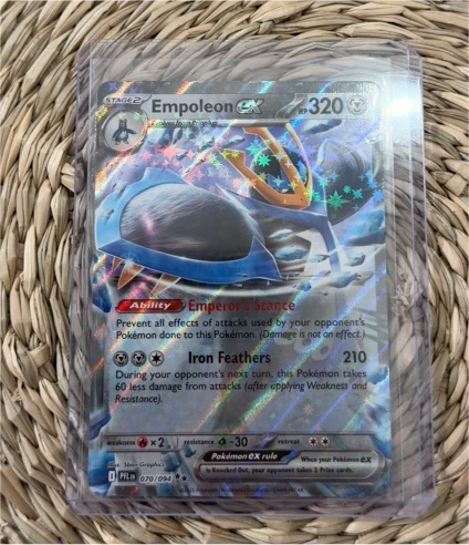2025 Pokémon Phantasmal Flames #070 Empoleon GX — front