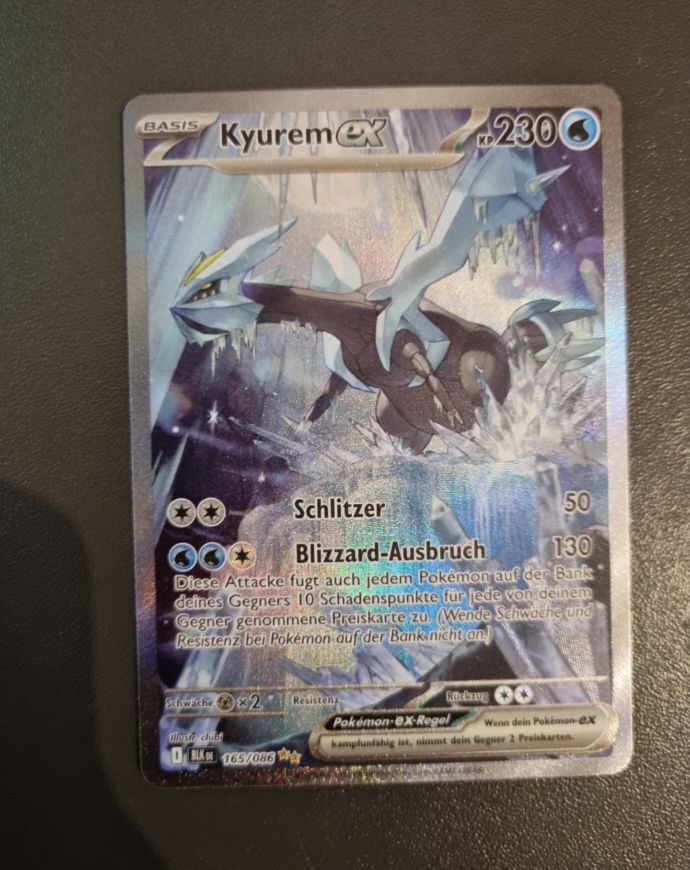 2025 Pokémon TCG #165 Kyurem ex — front