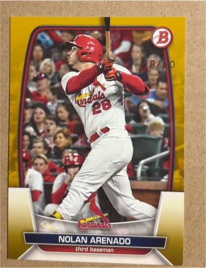 2023 Bowman #84 Nolan Arenado — front