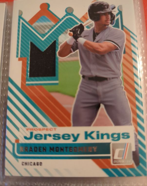 2025 Panini Donruss Prospect Jersey Kings #PJK-BM Braden Montgomery — front