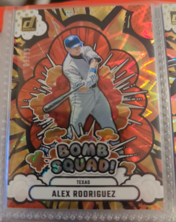 2025 Donruss #15 Alex Rodriguez Bomb Squad — front