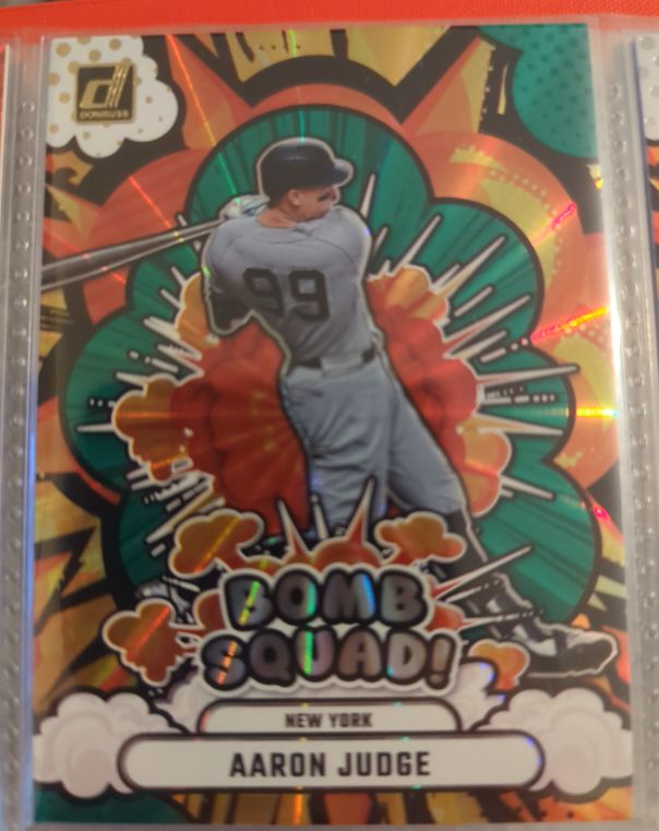 2025 Donruss #18 Aaron Judge Bomb Squad — front