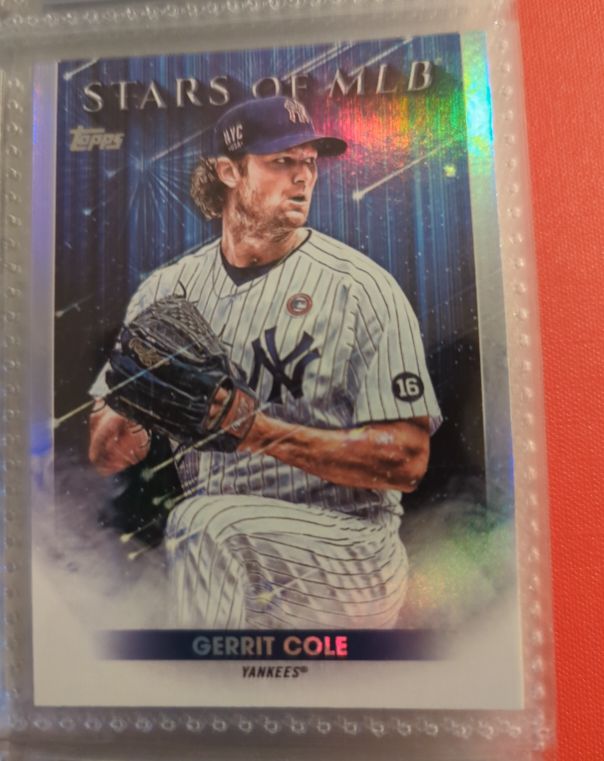 2022 Topps Series 1 Stars of MLB #SMLB-26 Gerrit Cole — front
