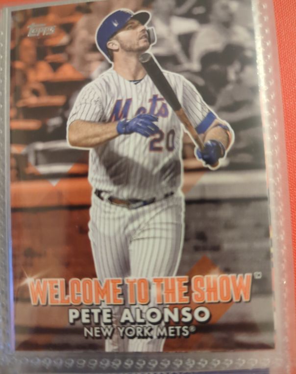 2022 Topps #WTTS-36 Pete Alonso Welcome to the Show — front