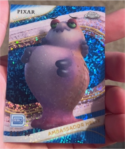 2025 Topps Chrome Disney #139 Ambassador Helix — front