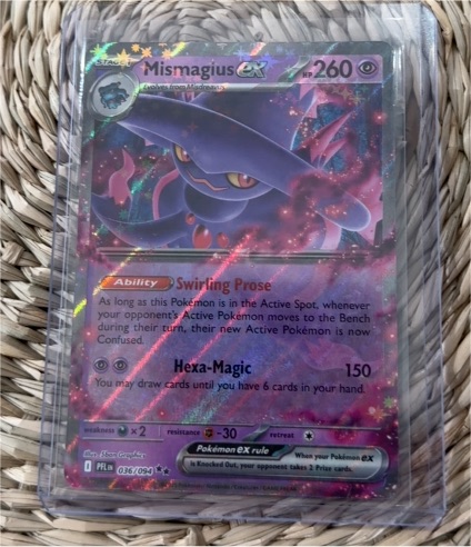 2014 Pokémon ME02: Phantasmal Flames #036/094 Mismagius ex — front