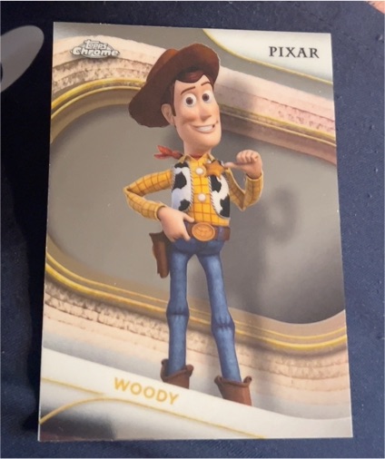 2025 Topps Chrome Disney #89 Woody — front