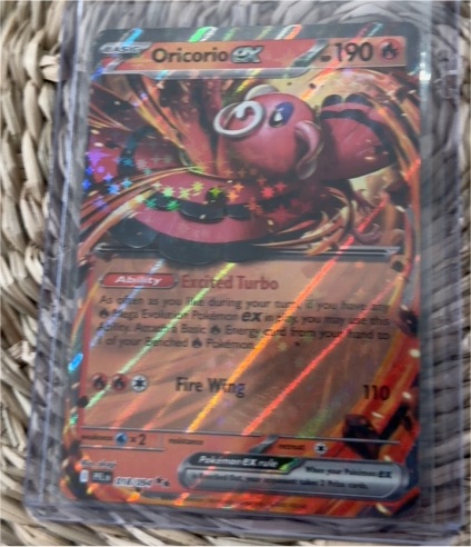 2025 Pokémon Phantasmal Flames #018 Oricorio EX — front