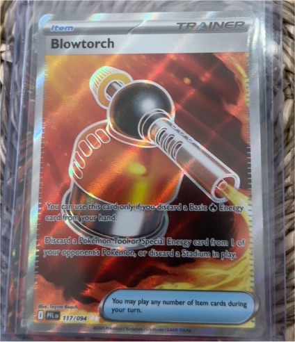 2023 Pokémon ME02 #117 Blowtorch — front