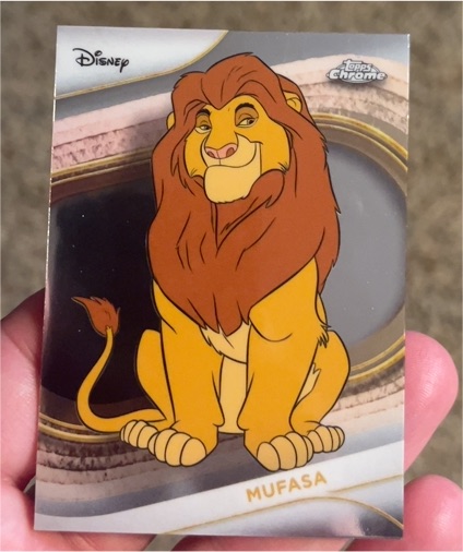 2025 Topps Chrome Disney #96 Mufasa — front