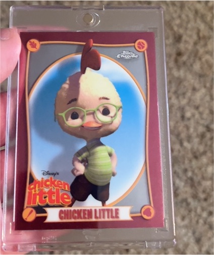 2025 Topps Chrome Disney #CL-1 Chicken Little — front