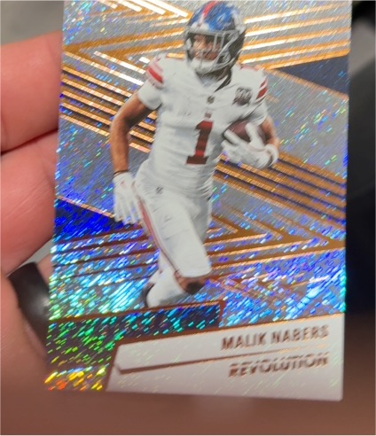 2025 Panini Revolution Malik Nabers — front
