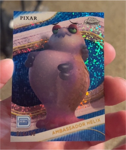2025 Topps Chrome Disney #139 Ambassador Helix — front
