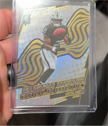 2025 Panini Revolution Shockwave #Z Ashton Jeanty — front