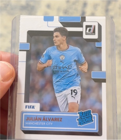 2022-23 Donruss Soccer #198 Julián Álvarez — front