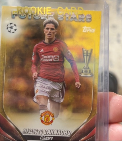 2023-24 Topps UEFA Future Stars Alejandro Garnacho — front