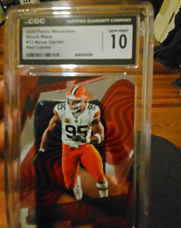 2023 Panini Revolution Shock Wave #13 Myles Garrett — front