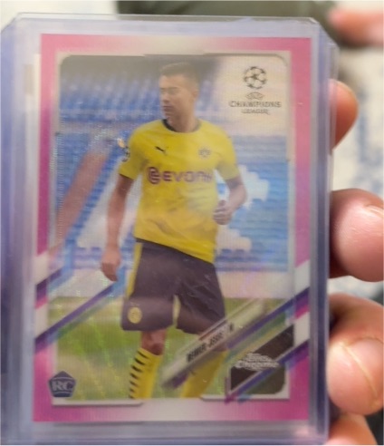 2021 Topps Chrome UEFA Champions League #93 Reinier Jesus — front