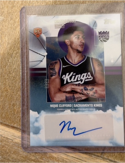 2025-26 Topps Contemporary Marks #CM-NC Nique Clifford — front