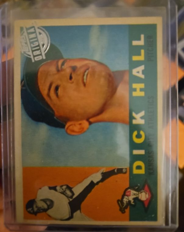 1960 Topps #308 Dick Hall — front