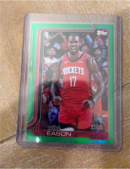 2025-26 Topps #179 Tari Eason — front
