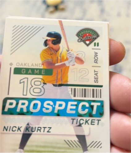 2024 Panini Prospect Edition #18 Nick Kurtz — front