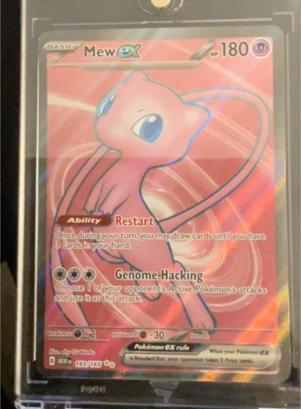 2023 Pokémon Scarlet & Violet 151 #193 Mew EX — front