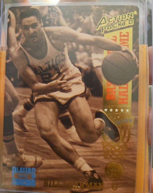 1993 Action Packed Hall of Fame #27 Bill Sharman — front
