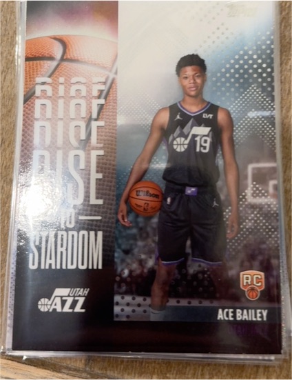 2025-26 Topps #RTS-5 Ace Bailey Rise to Stardom — front