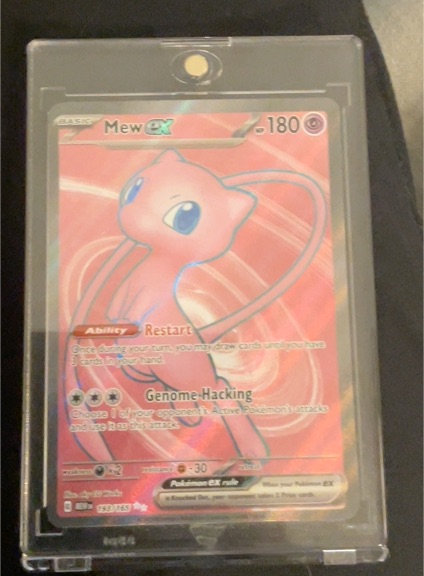 2023 Pokémon Scarlet & Violet 151 #193 Mew EX — front