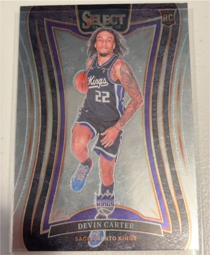 2024-25 Panini Select #381 Devin Carter — front