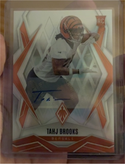 2025 Panini Phoenix RC Tahj Brooks — front