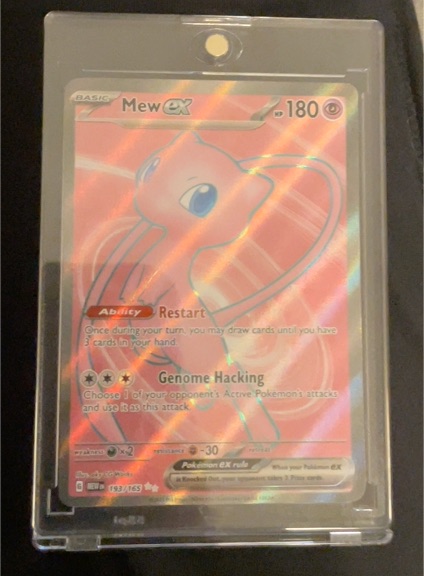 2023 Pokémon TCG Scarlet & Violet 151 #193 Mew ex — front