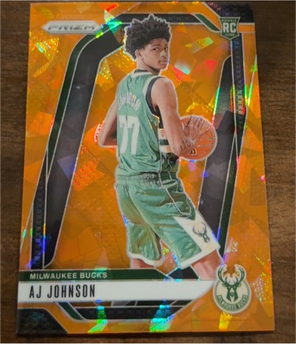 2024-25 Panini Prizm #251 AJ Johnson — front