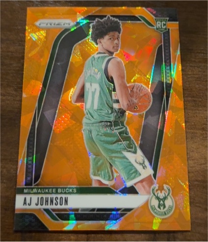 2024-25 Panini Prizm #251 AJ Johnson — front