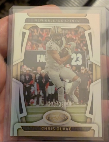 2025 Panini Certified #71 Chris Olave — front