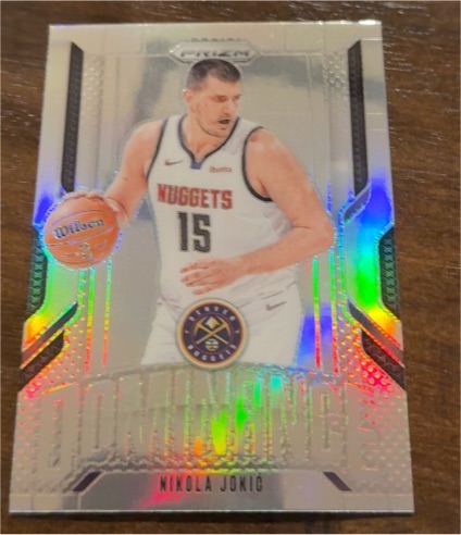 2024-25 Panini Prizm #2 Nikola Jokić Dominance — front