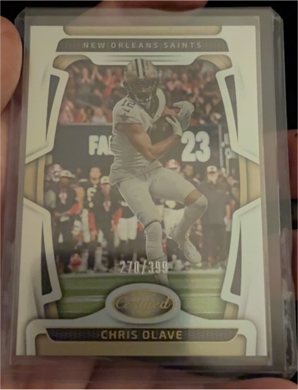 2025 Panini Certified #71 Chris Olave — front