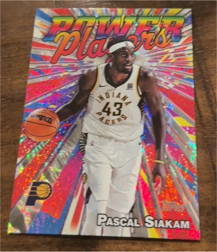 2025-26 Topps Basketball #PP-3 Pascal Siakam Power Players — front