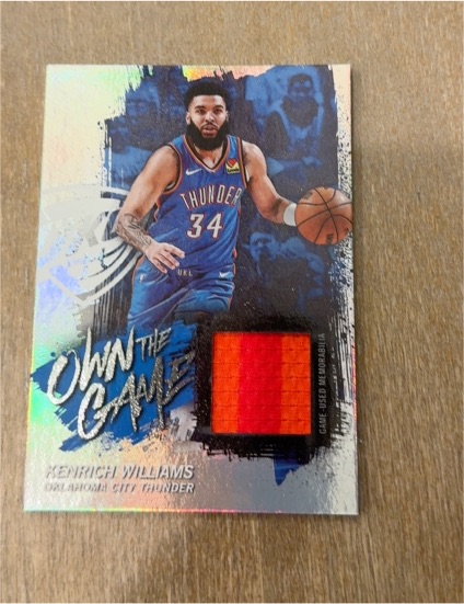 2025-26 Topps Own The Game #OTGA-KW Kenrich Williams — front