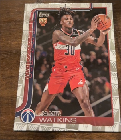 2025-26 Topps Basketball #244 Jamir Watkins — front