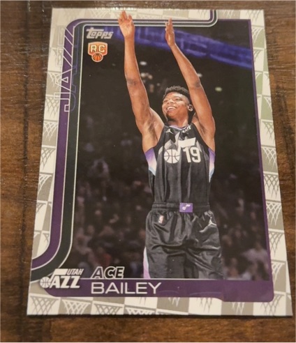 2025-26 Topps #205 Ace Bailey — front