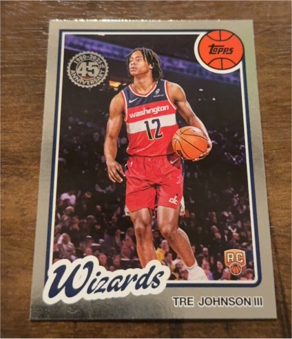 2025-26 Topps #80BK-97 Tre Johnson III — front