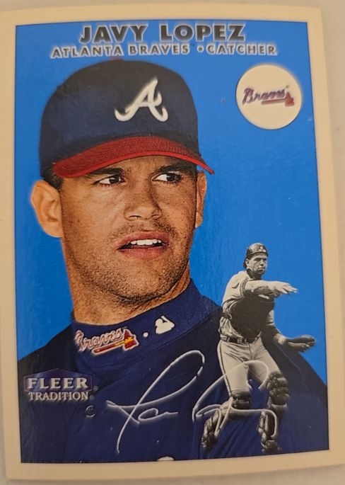 2000 Fleer Tradition #94 Javy Lopez — front